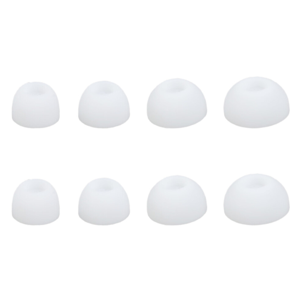 Silicone Ear Tips For 4 Wireless Earbuds White 7730021262073