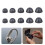10Pcs Silicone Ear Tips for 2 Wireless  Black 2