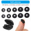 10Pcs Silicone Ear Tips for 2 Wireless  Black 4