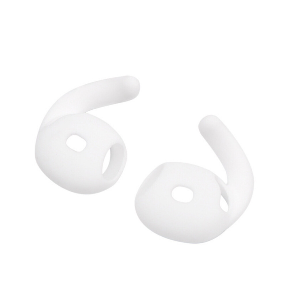 Soft Silicone Earphone Covers Earhook Earplugs Sleeves White 7730021262875