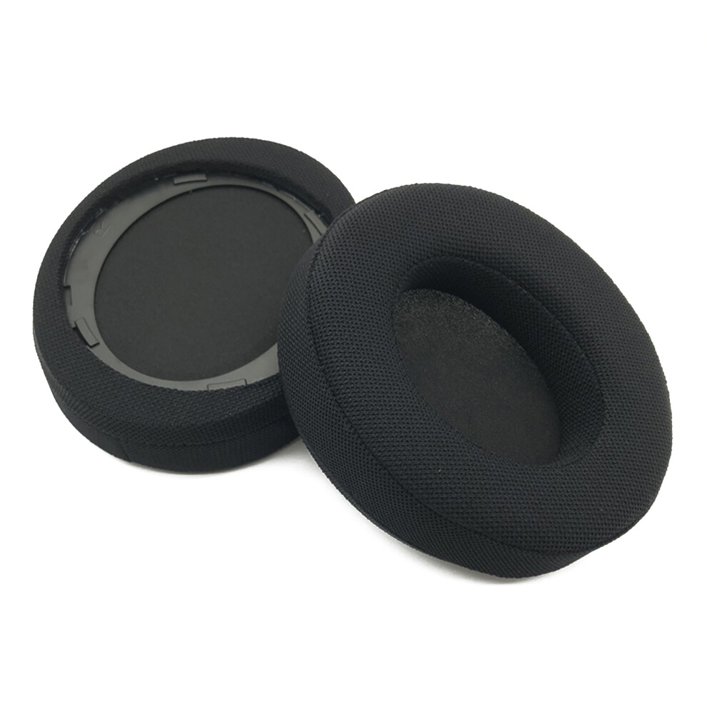 Headphones Cushions Ice/Protein Leather/Cotton For Shp9500, Shp9600 Fabric Black 7730021268662