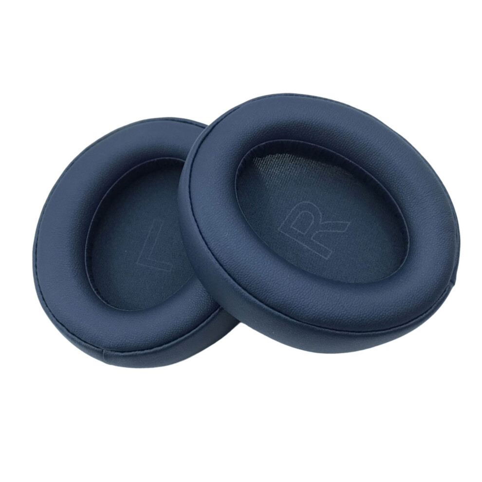 1Pair Earpads Protein Leather Ear Pad Ear Protein Skin Blue 7730021269850