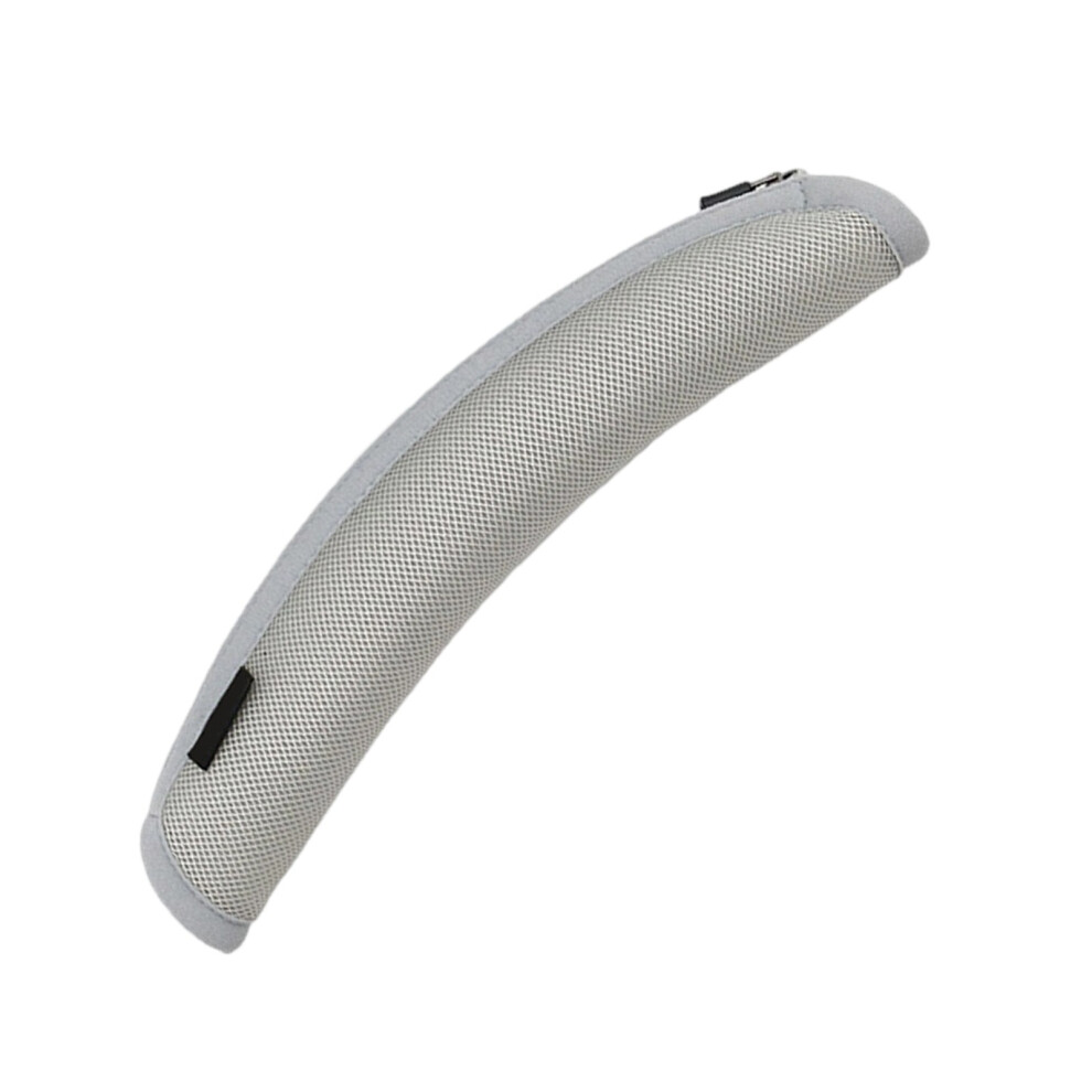 Breathable Headphone Headband Cover Zippers Design For Gray 7730001224947