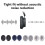 Replacement Ear Cushion Pad Over Ear Headphone  White 2