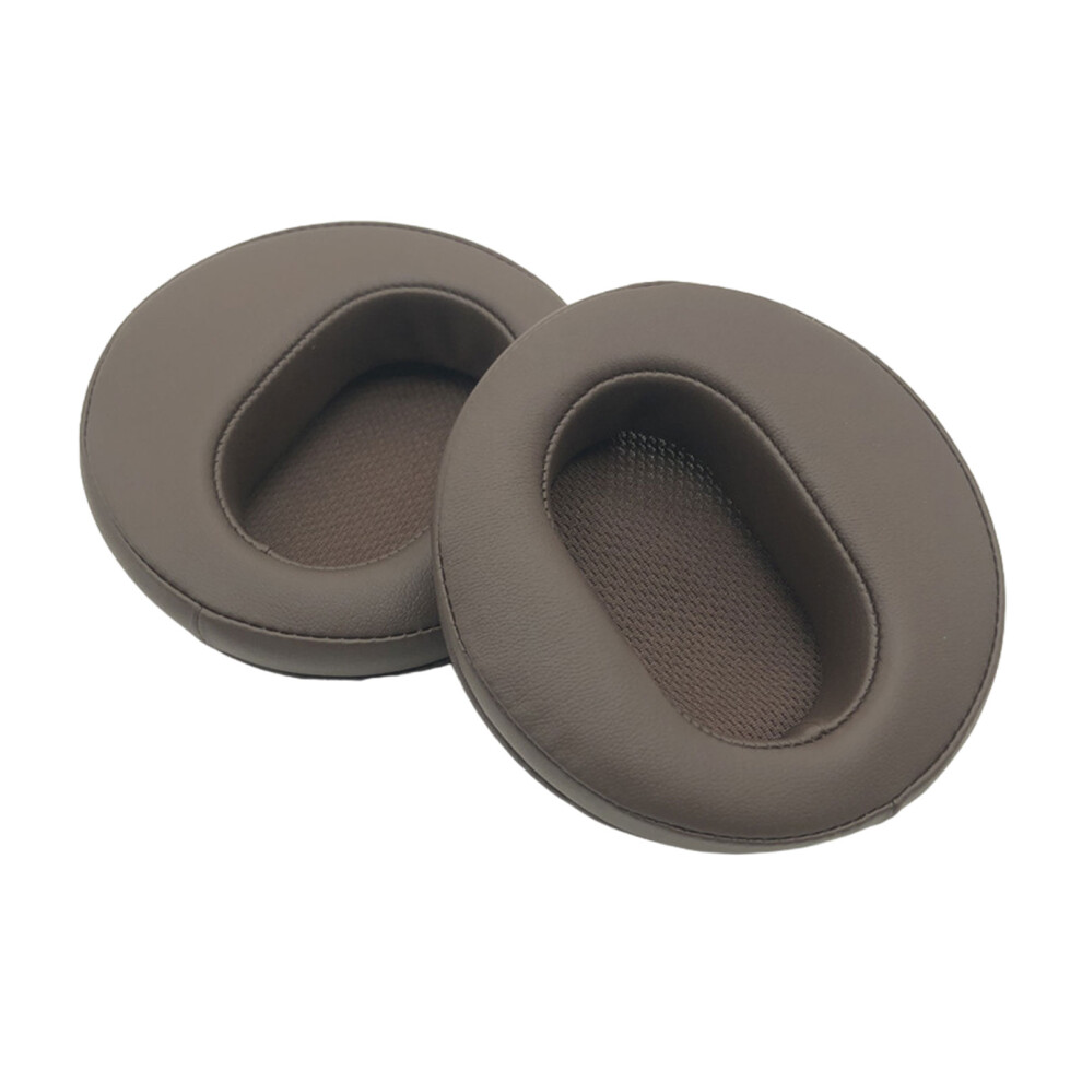 1Pair Earpads Replace Protein Leather Earpads Ear Brown 7730001232058