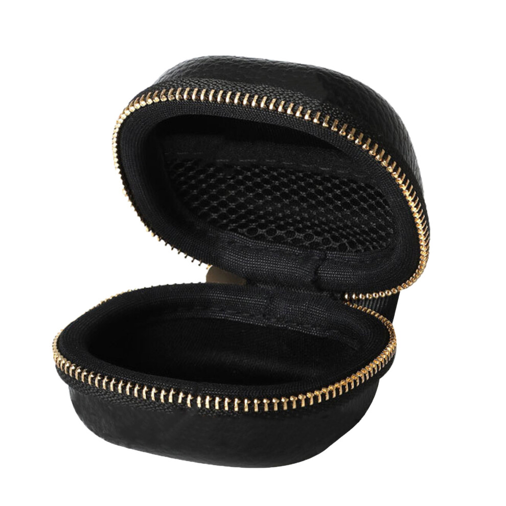 Pu Leather Earphone Case Compatible For Freeclip Black 7730001232713