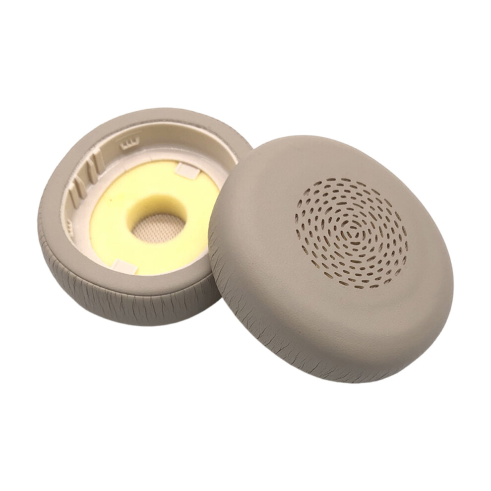1Pair Ear Pad Replacement Protein Leather Earpads Gold 7730001233208