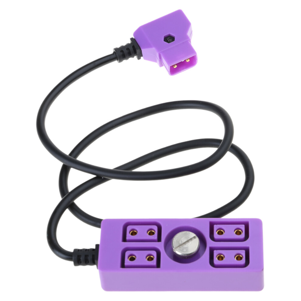 Dtap Power Splitter D-Tap Male To 4 Red 7730021276483