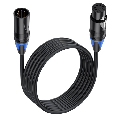 5Pin to DMX512 Connection Cable Wire Male  1000cm