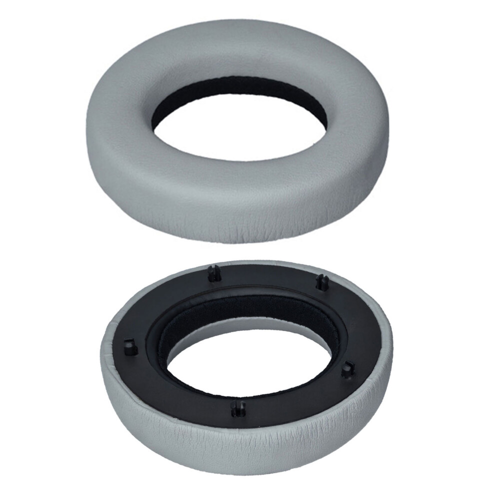 1Pair Earpads Protein Leather Ear Pad Ear Protein Skin Gray 7730021273864