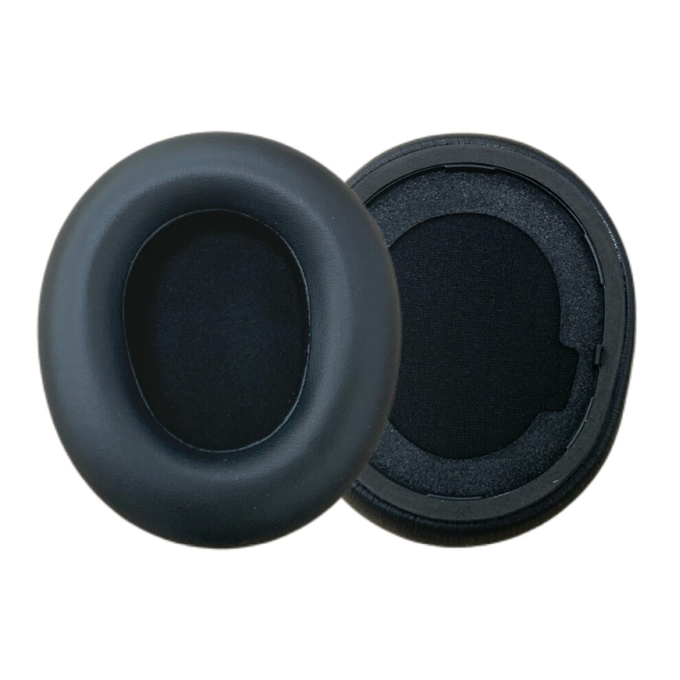 1Pair Earpads Protein Leather Meshes Fabric Ear Protein Crust Black 7730021274984