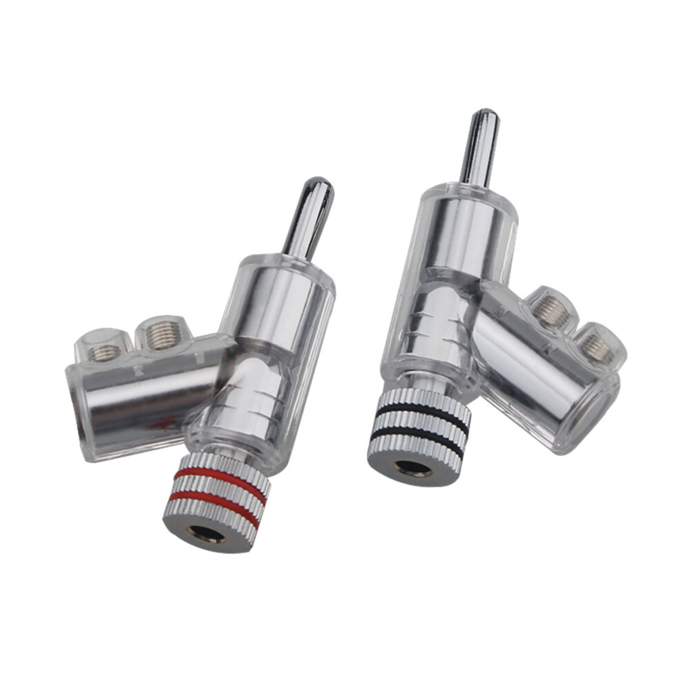 Metal Banana Plugs Loudspeaker Connectors Lockable Banana 7709992218075