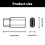 5Pcs Lighting to USB C Adapter Aluminum 7