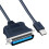 USB to CN36 Parallel Port Printer Cable  4K 1