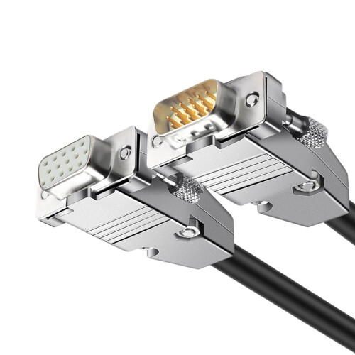High Resolution SVGA Monitor Cable HDB15 Male/Female 2