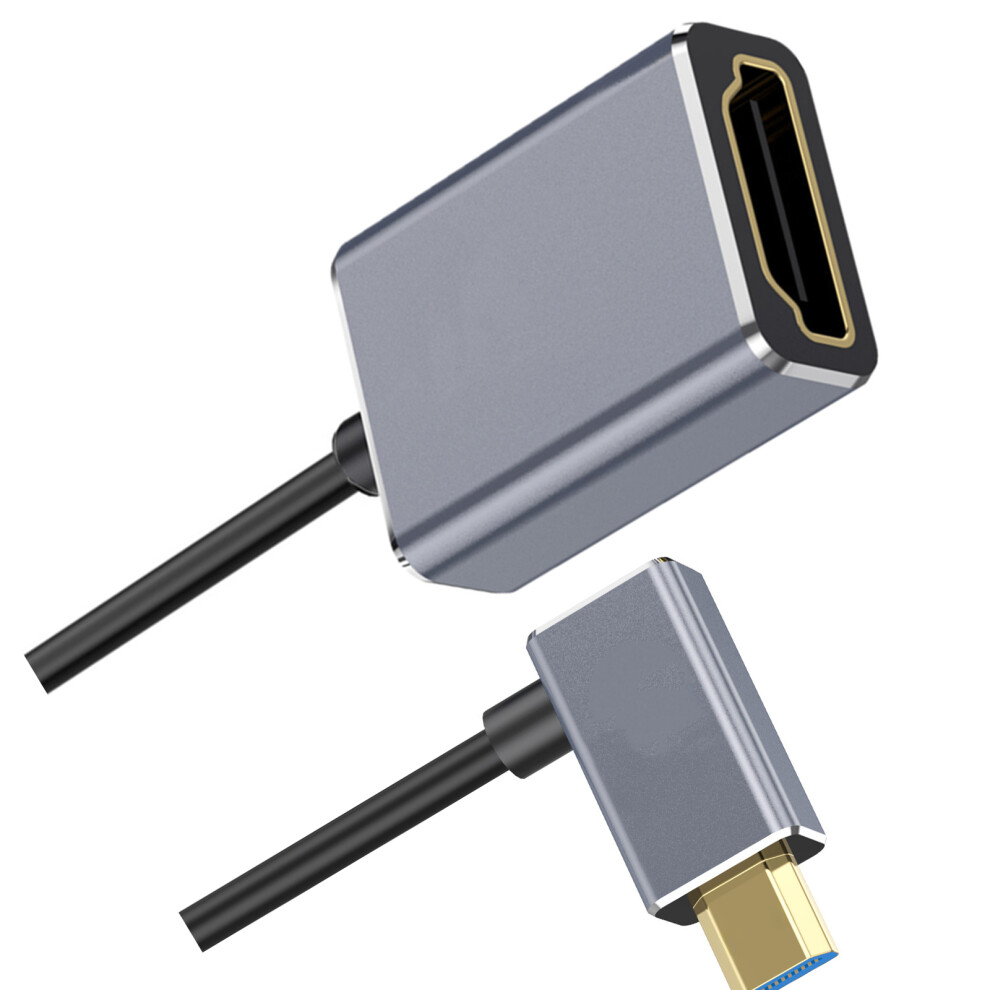 2.1 Version 8K60hz Cable Microed To Standard D Male Right Elbow 7709992219645