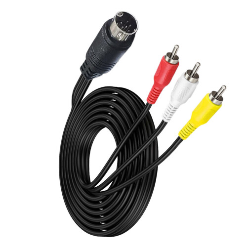 S Video Cable 10PIN to 3RCA Extension  upwards 2