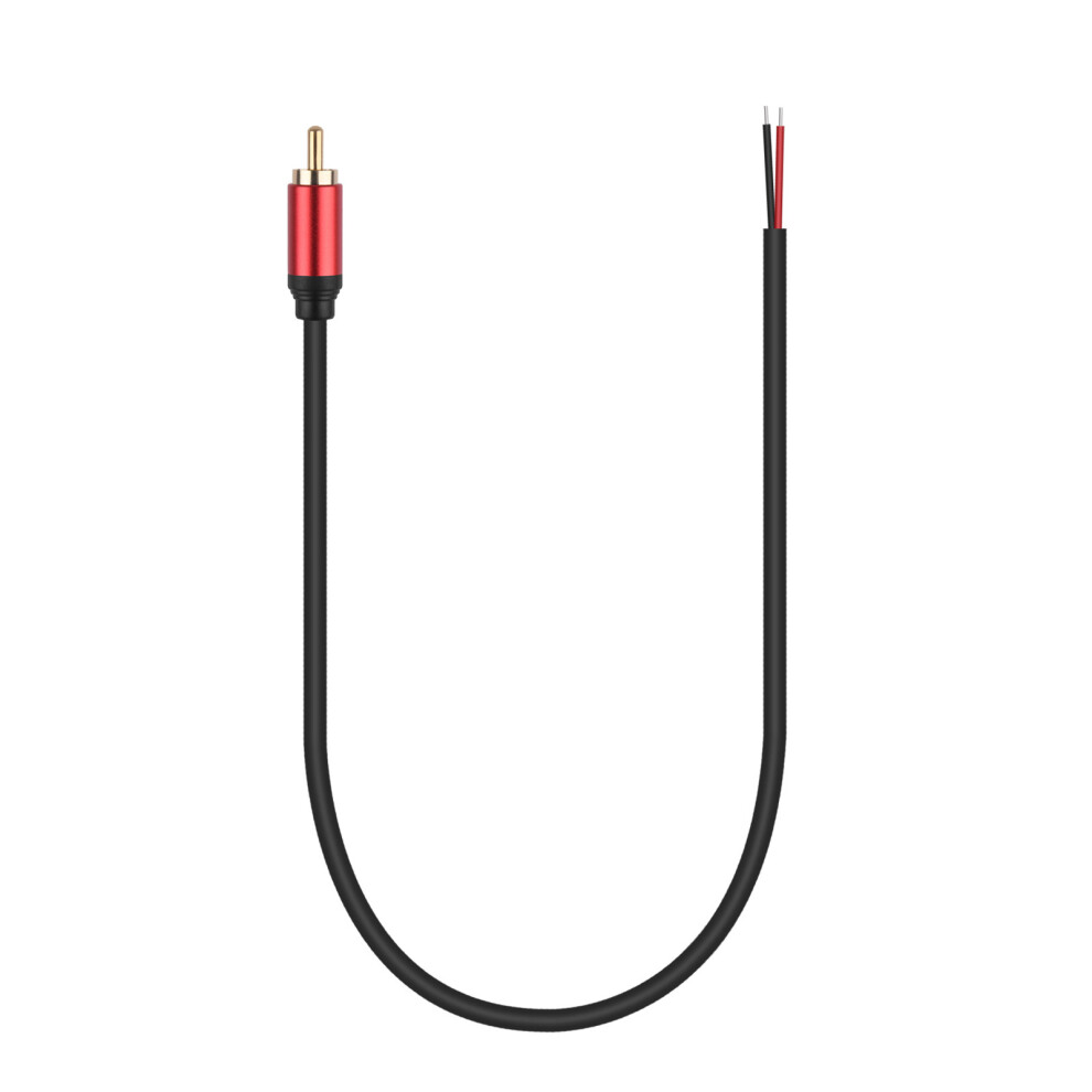 Auditory Male To Bare Wire Open End And Red/Silver 7709992220870