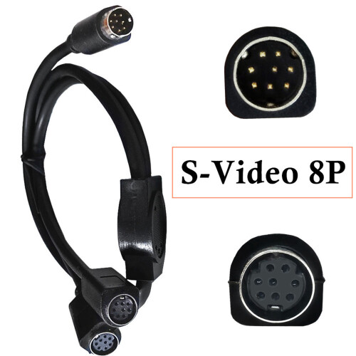 Din 8-Pin Splitter Y Adapter Cable Din 2