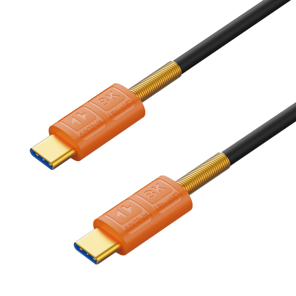 240W Typec Usb Cable 40Gbps Data Transfer 60 Cm Straight Opposite 7709992221280