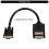 VGA Splitter Cable 15Pin Male To 2  Black 7