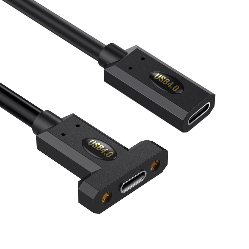 90 Degree Cable 240W Fast Charging Usb 30Cm Female To Female Tap 7709992220955