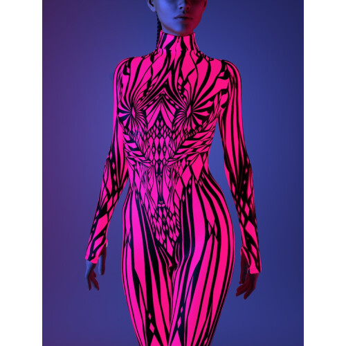 (L)Neonkostuum, UV-lichtsetkostuum 1