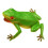 Realistic Frog with Lifelike Call Squeeze Water Spray Interactive Vivid Funny Simulation Frog Animal Model Green 1