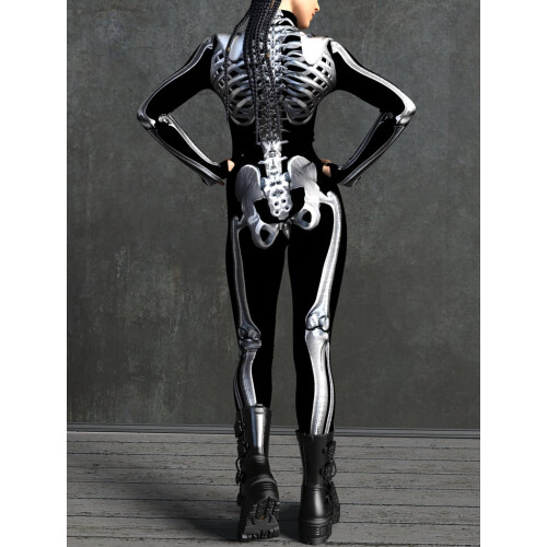 (XL) Traje de esqueleto, Body de esqueleto 2