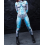 (M modrá) Sexy Cosplay kostým pre ženy, kostým robota 1