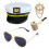 Airline Pilot Captain Hat Cosplay Costume Accessories Sailor Hat Captain Props 4