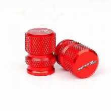 (Red 2) Motorcycle Accessories Kickstand Foot Side Stand Enlarger Pad Tire Valve Cap Compatible with Similar Brand Models from 2021 to 2023