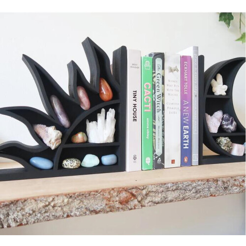 Sun & Moon Bookends Black 1
