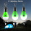 12 Pcs Cam Bulb Portabd Cam Tent with Clip Hook,for Backpac,cam 5