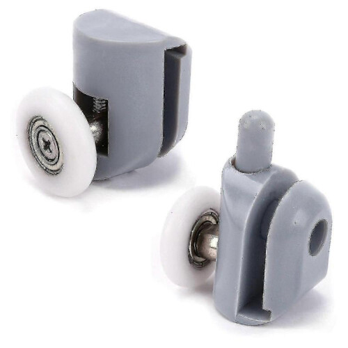 8x Double Roller Bathroom Shower Door Roller - Roller Diameter 25mm 2