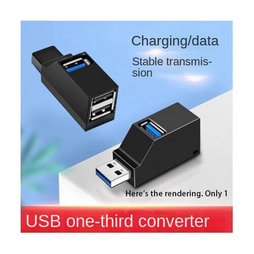 Usb 3.0 Hub Adapter Extender Mini 3 Port Breakout U Disk for Computer Laptop Usb 2.0 Hu 1