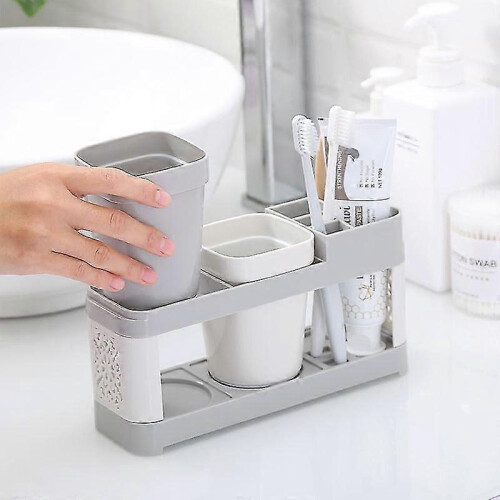 Electric Toothbrush Holder Storage Stand (Included 2 Cups) 1