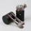 Professional Makeup Artist Style Makeup Brush With Strapping Purple Cloud Black 1