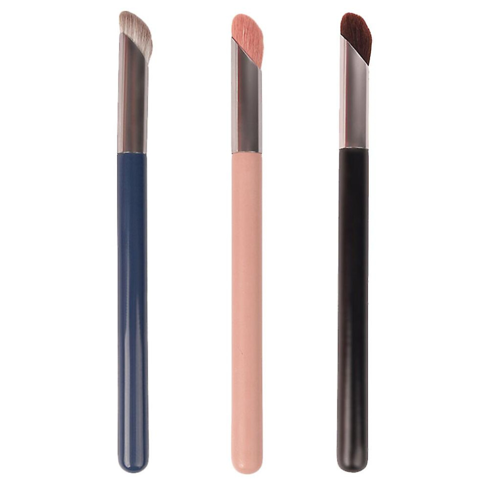 3 Pcs Makeup Concealer Eye Concealer Brush Concealer Buffer Brush Eyeshadow Applicator Setting Powder Brush 12x0.8cm