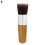 Round Flat Top Bamboo Handle Foundation Powder Brush Cosmetic Makeup Beauty Tool 6