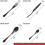 4pcs Stainless Steel Flatware,Include Fork Spoons Knife (Black) 5