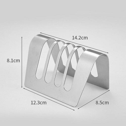 Toast Rack Bread H 4 Slice Slots Bread Loaf D Less Steel Tool Ing Grid Bread Rack 2