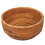 Round Fruit Basket Wicker Tabletop Bread Serving Tray Weaving Food Stora Bowls(lar 1