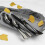 4pcs Stainless Steel Flatware,Include Fork Spoons Knife (Black) 4