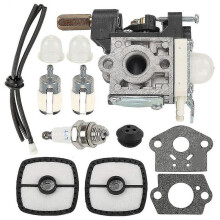 Carburetor for Srm-230 Srm-231 Gt-200r Srm-210 Srm-230s Srm-230u Weed Eater Trimmer with Filter