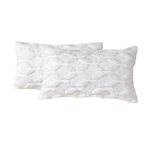 2pcs Soft P Rative Cush Covers Throw S for Sofa Bed