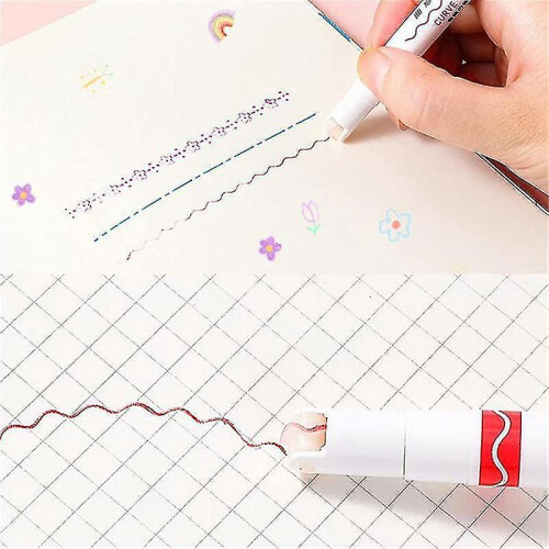 6 Piece Curve Er Set with 6 Different Curve S Tip Pens 2