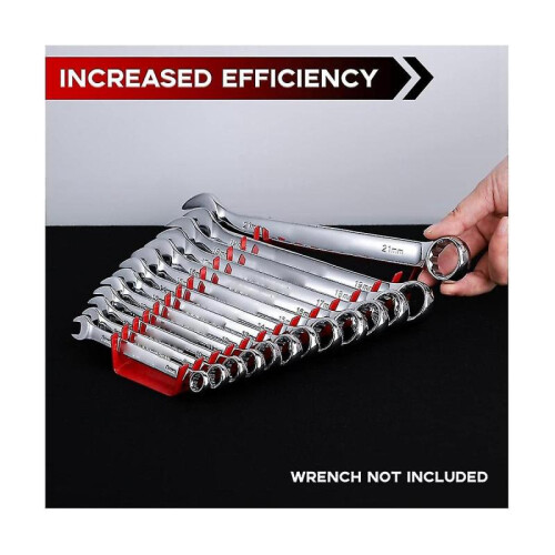 2 Pack Metal Wrench Izer- Wrench H Tray, -mounted Stora Soluts for Wrenc 2