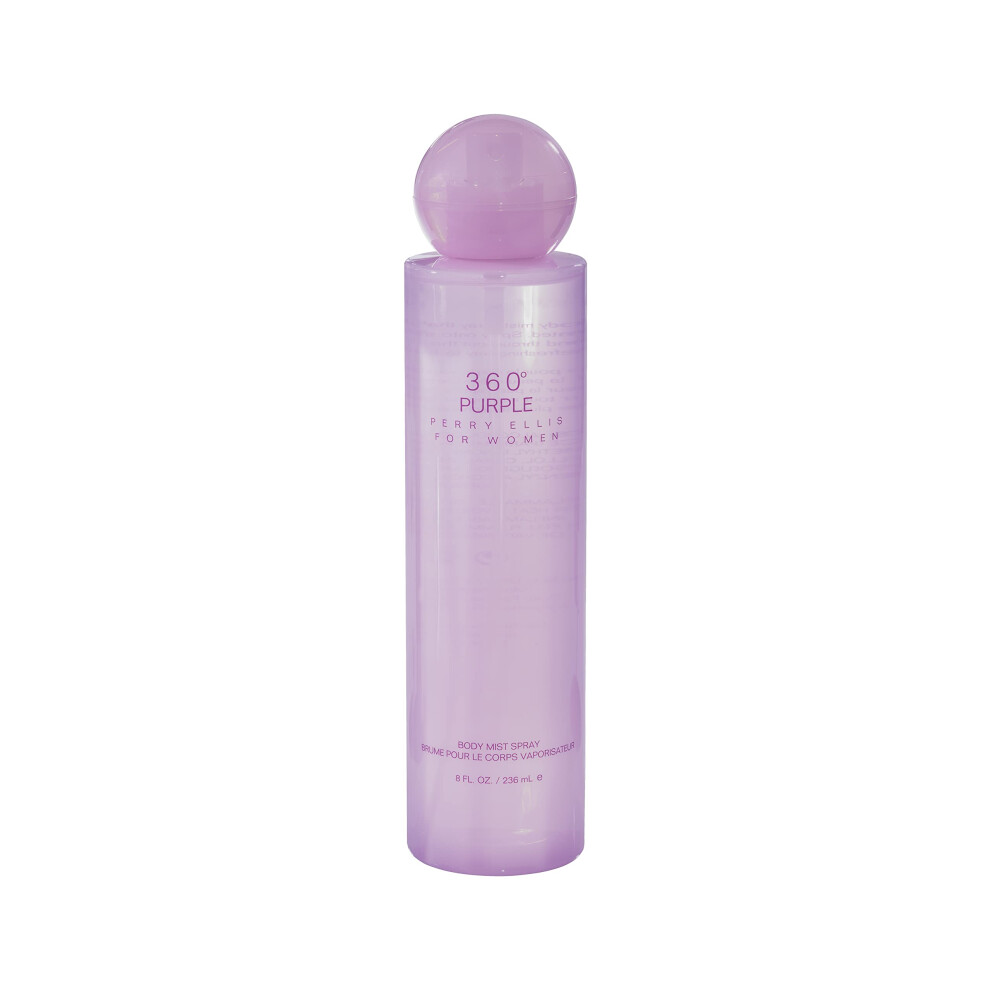 Photos - Women's Fragrance Perry Ellis 360 Purple by for Women - 8 oz Body Mist 536075