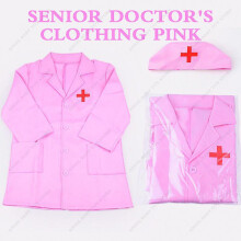 Children's Medical Toy Set Doctor's Play Equipment Toy Doctor Stethoscope Set Children's Doctor Play Set Pink Uniform